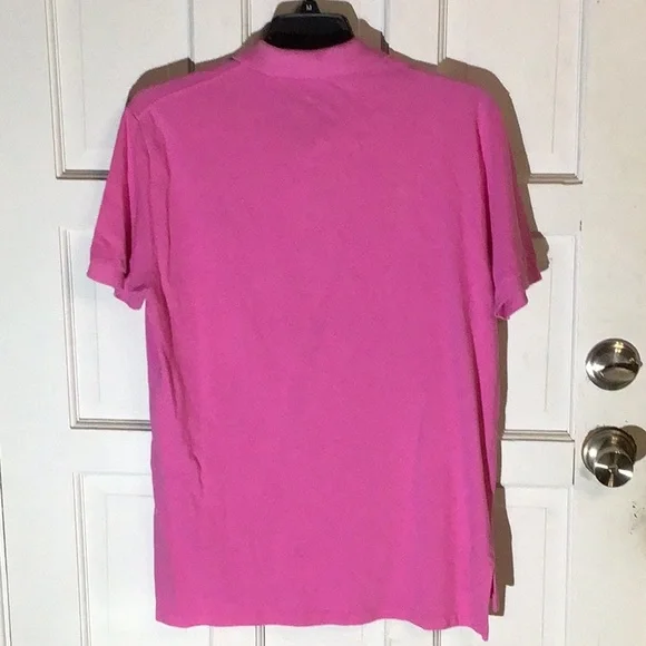 Polo by Ralph Lauren Pink Classic Polo Shirt - Picture 3 of 5